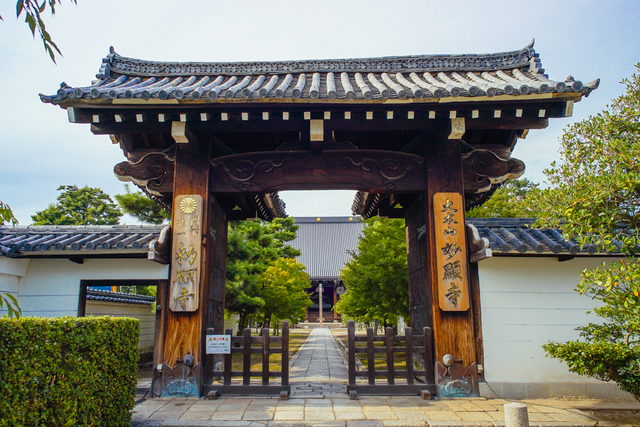 妙顯寺の山門