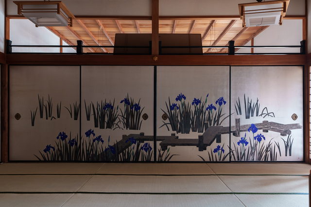 妙蓮寺 長谷川等伯一派の襖絵